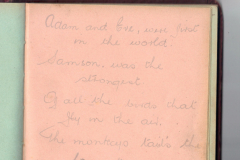 hand-written autograph