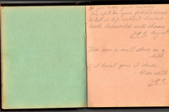hand-written autograph