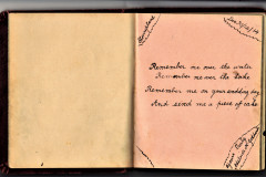 hand-written autograph