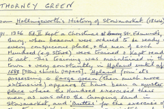 hand written notes about 1326