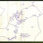 outline of 1880 Stowupland roads