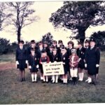 Group of Girls in Girl's Brigade uniform