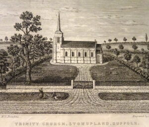 early image of stowupland Holy trinity church