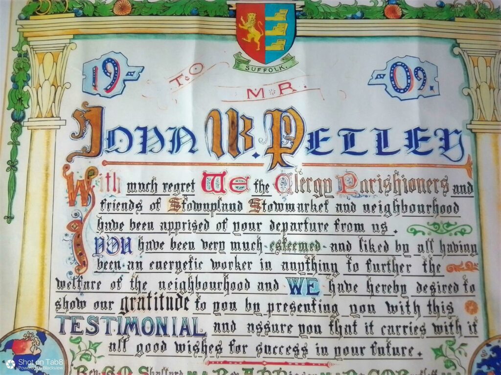 illuminated certicate