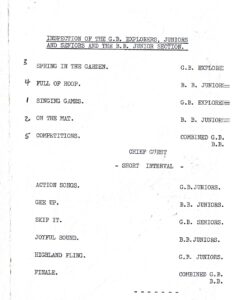 program llist