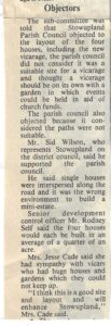 press cutting