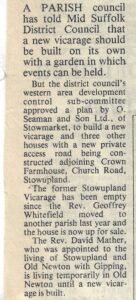 press cutting