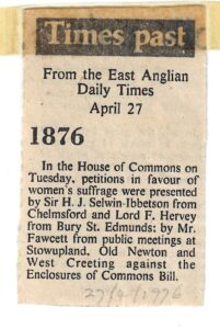 press cutting