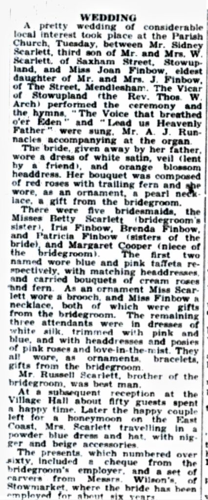 press cutting