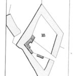 sketch of columbine hall moat