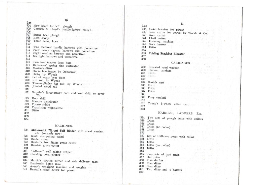 catalogue