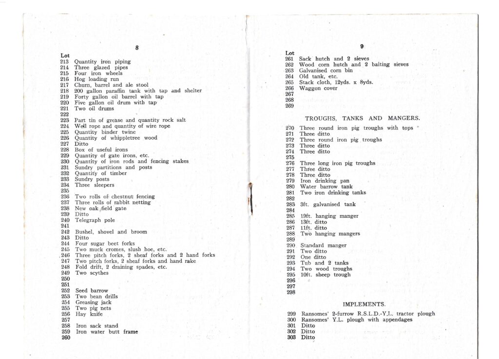 catalogue