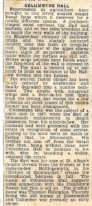 newspaper cutting
