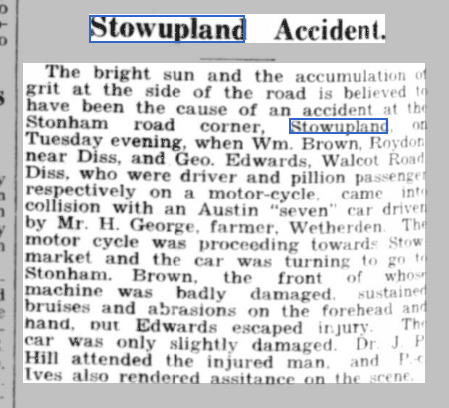 press report