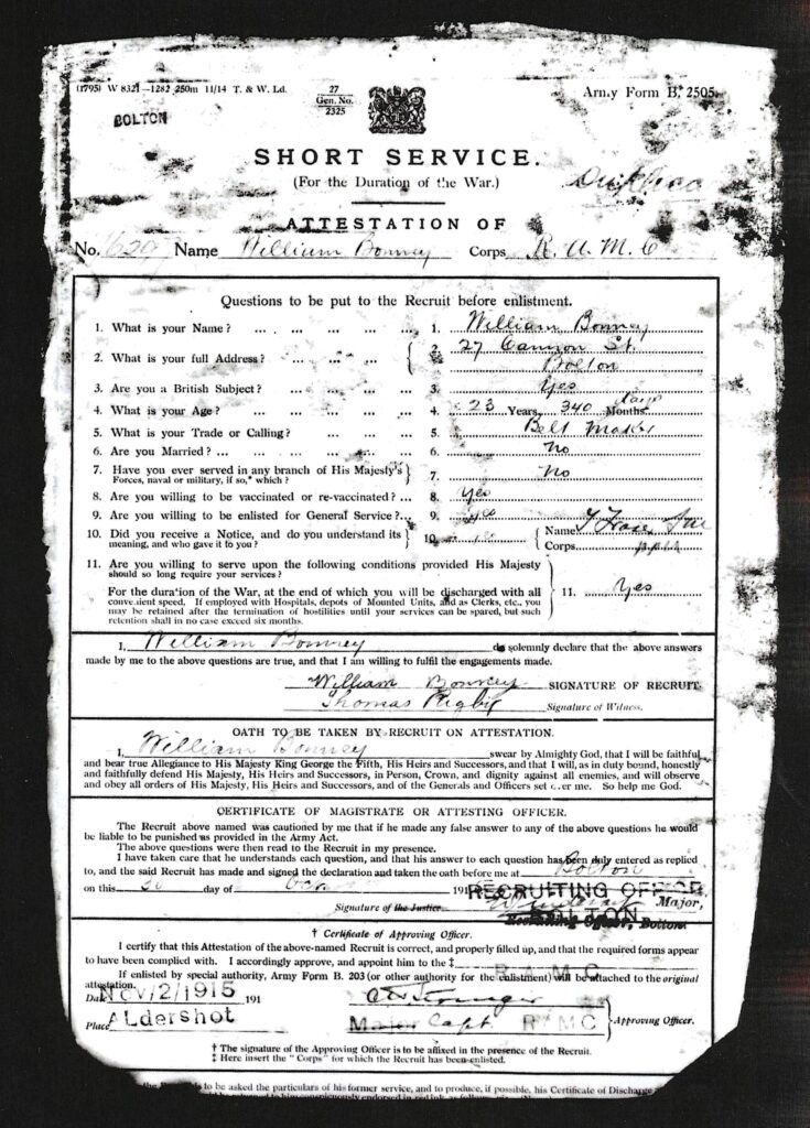 damaged document