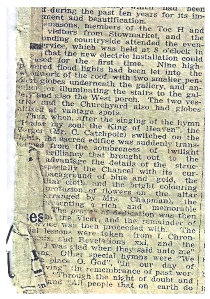 press report