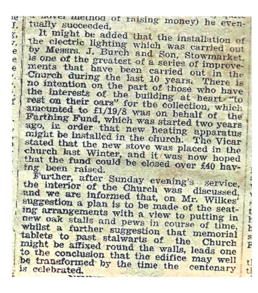 press cutting
