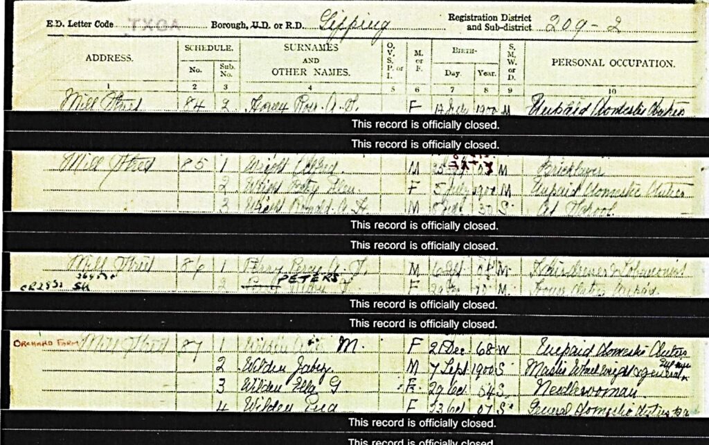 list of names