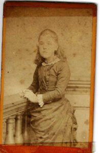 black and white photo of a girl
