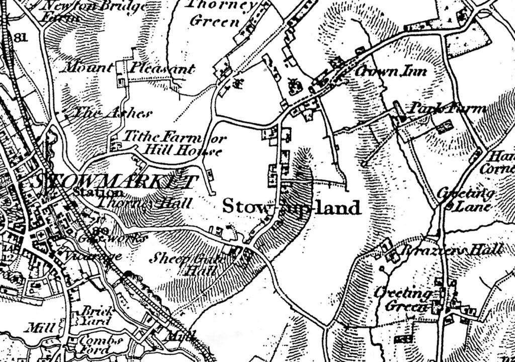 black and white map