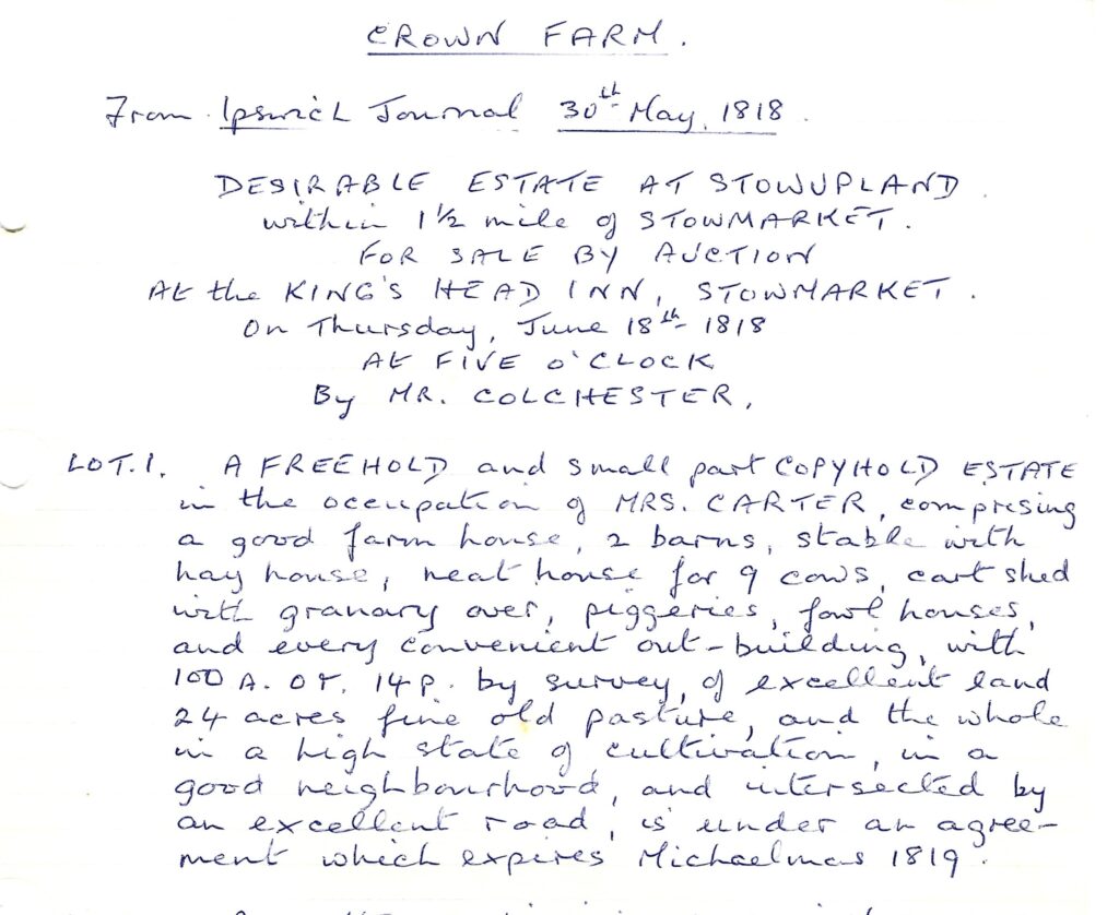 hand writen text