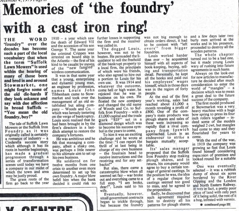press cutting