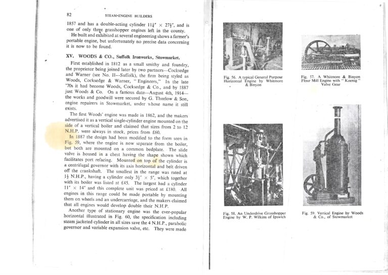 printed article with black and white photos