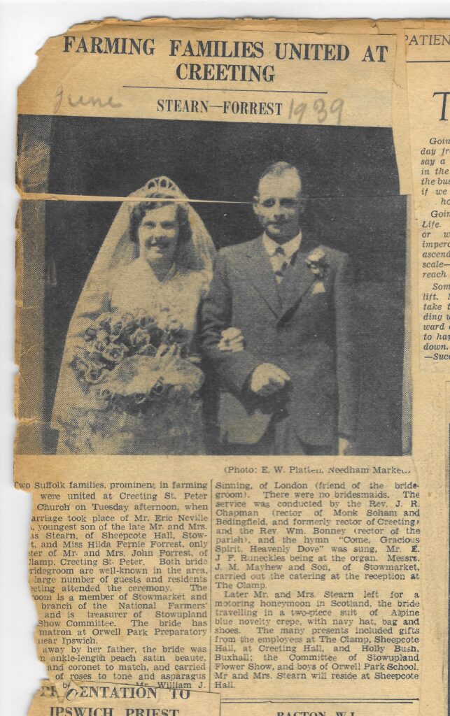 wedding photo and text