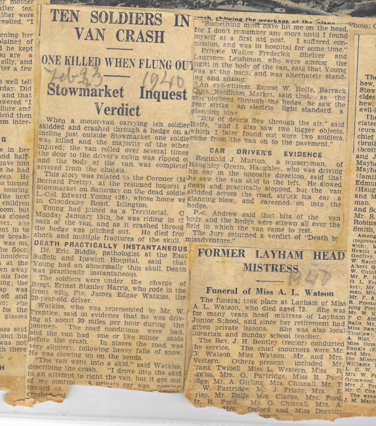 printed text