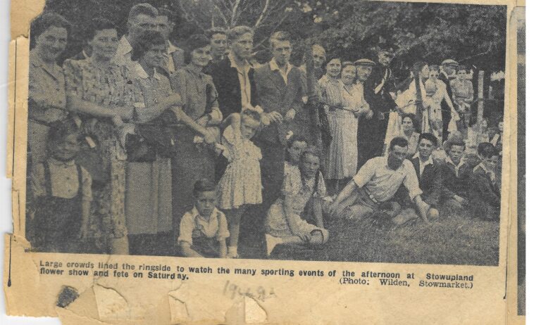 group of people in 1949
