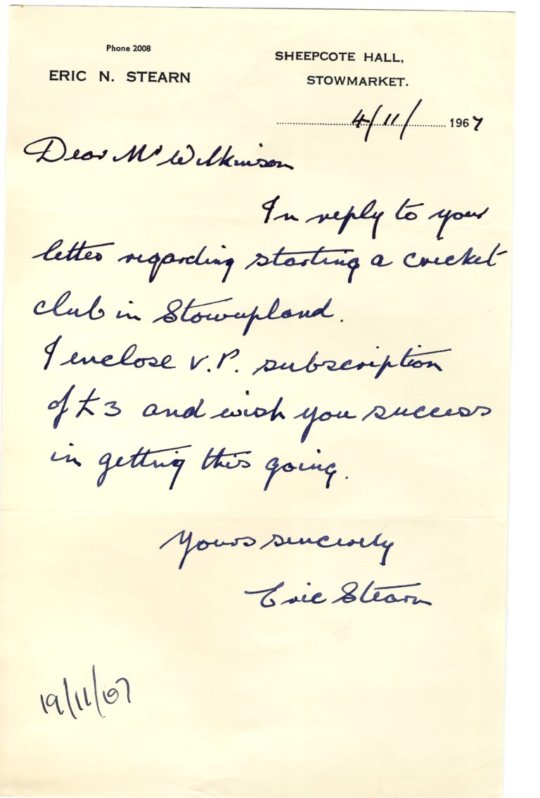 hand written letterr
