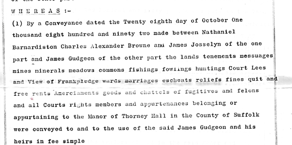 printed text