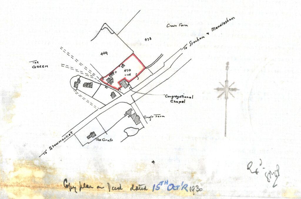 Sketched map