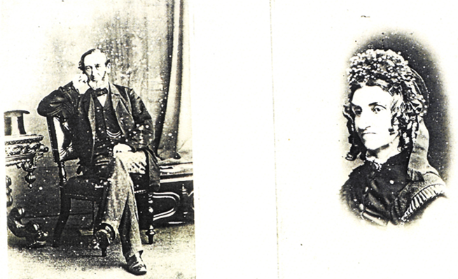 old photo of man and woman