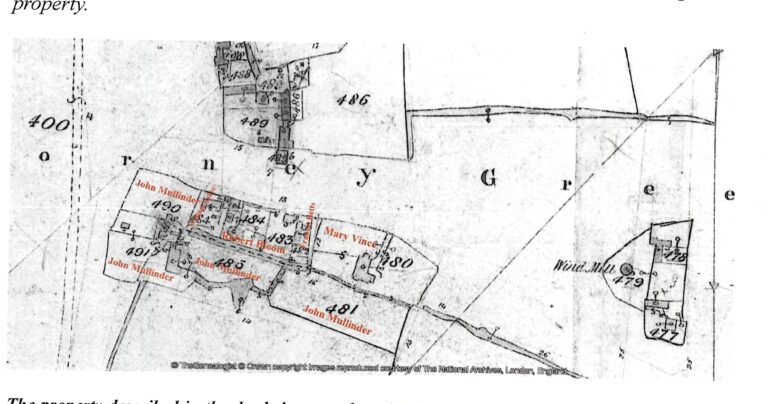 sketched map