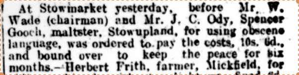 press report 1912