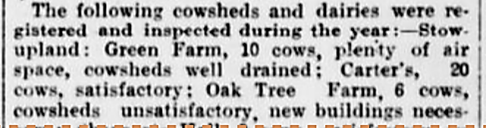1907 farm livestock