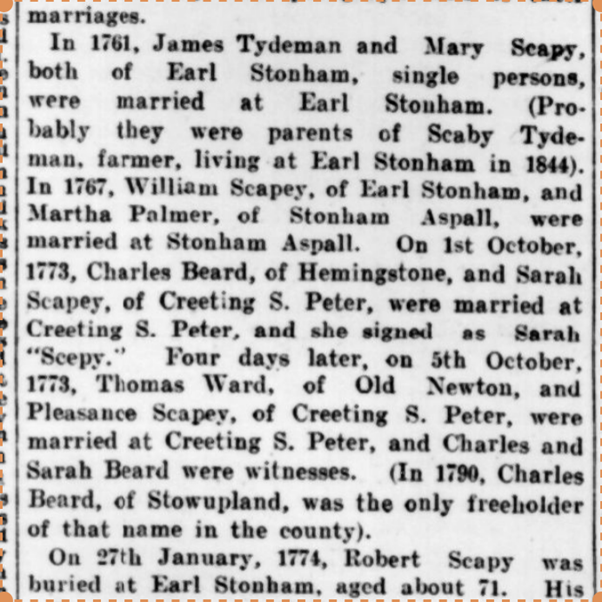 A brief family history