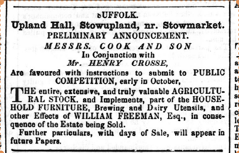 1864 auction