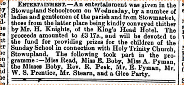 1880 fund raising event