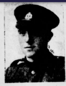 photo of WW1 soldier