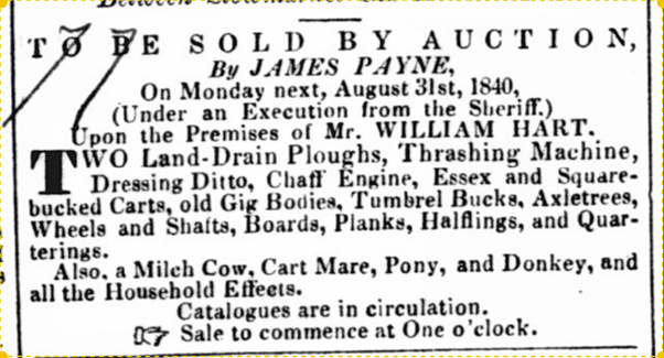 1840 sale of property