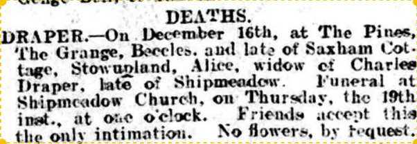 1907 death report