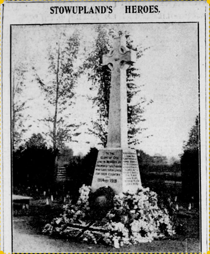 stowupland war memorial